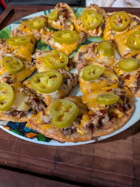[homemade] Pulled pork nachos