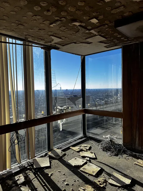 45 story former ExxonMobil HQ in downtown Houston, TX