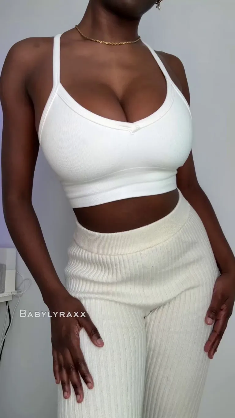 Big enough for a titty fuck