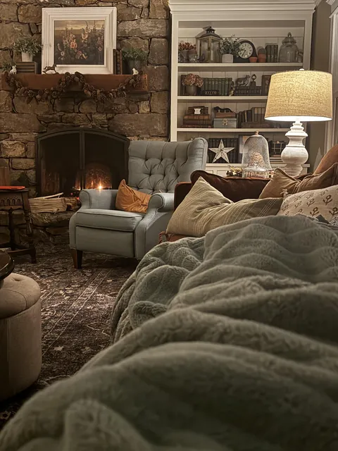 My view from the sofa tonight