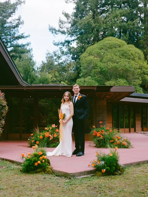 Usonian Wedding – Frank Lloyd Wright's Buehler Estate in Orinda, California