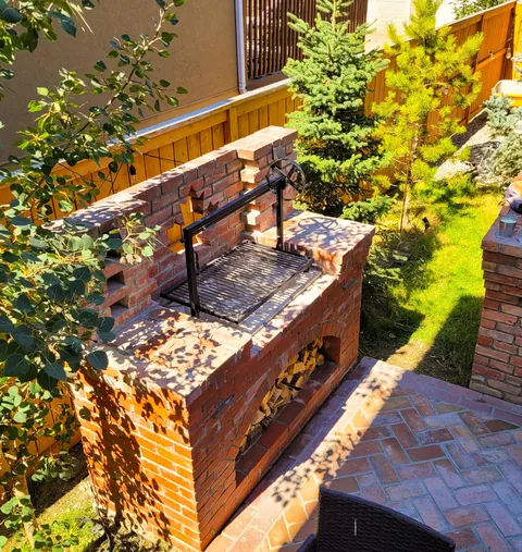 I built a BBQ this summer