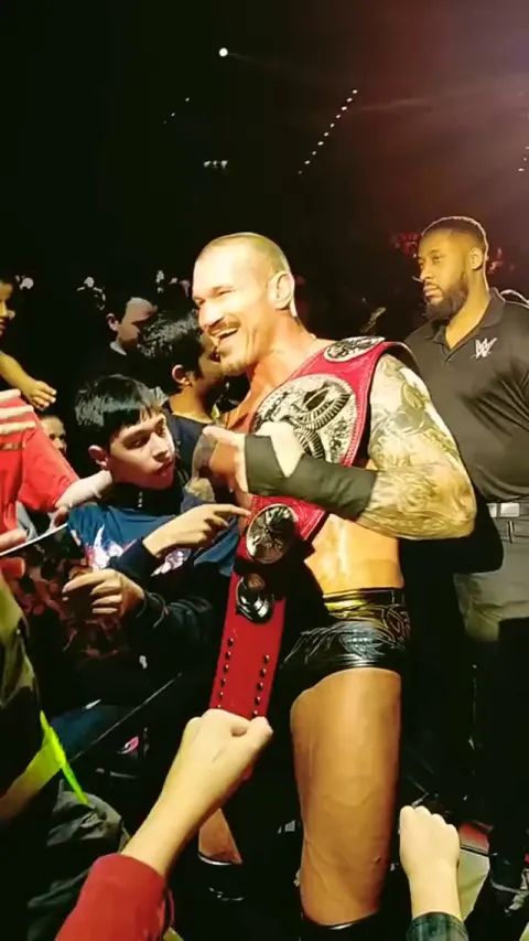 Randy Orton known for heel plots in WWE, being a real hero by helping the child from being crushed