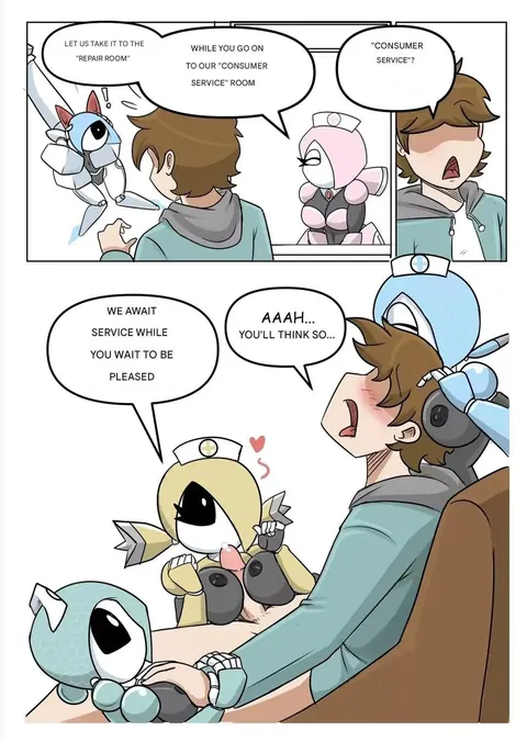 Robo-Waifu / RoboWaifus Season 1 | Pokemon | by Clockworklewds | Tried translating some of these pages to English