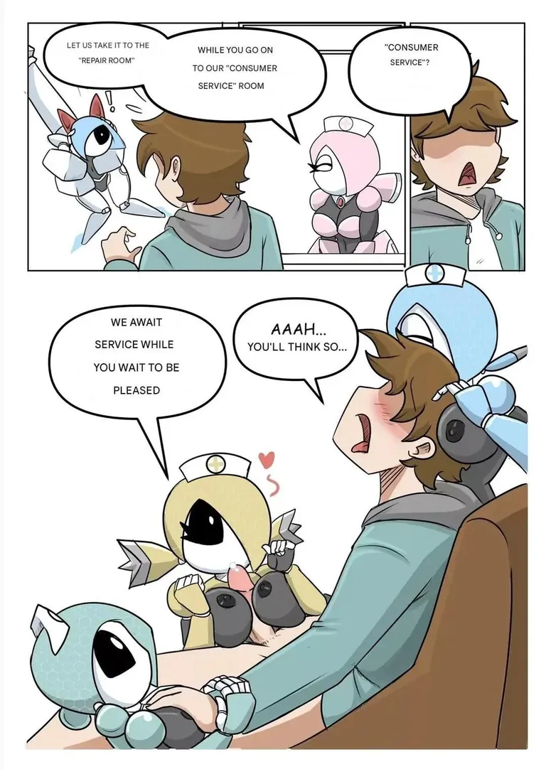 Robo-Waifu / RoboWaifus Season 1 | Pokemon | by Clockworklewds | Tried translating some of these pages to English