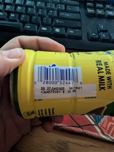 Bought chocolate milk at 7-11 today that expired 4 months ago.