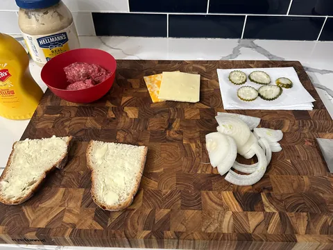 [homemade] patty melt
