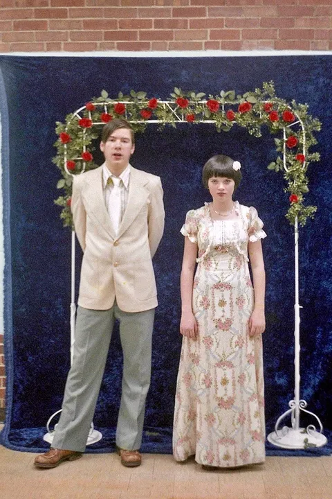 Prom night, Norris City, Illinois, January 13, 1978.