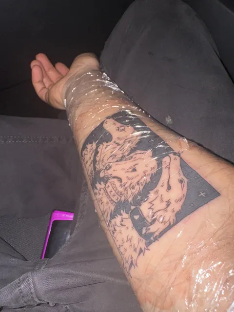 First tattoo it’s the internet so yall can say whatever you want.  What do we think?