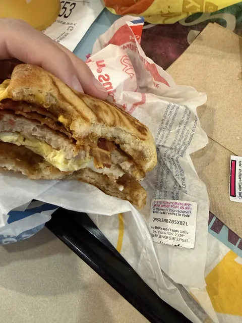 I won a 1 year fitness subscription with my 600 calorie McGriddle.