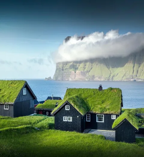 A little village in the Faroe Islands