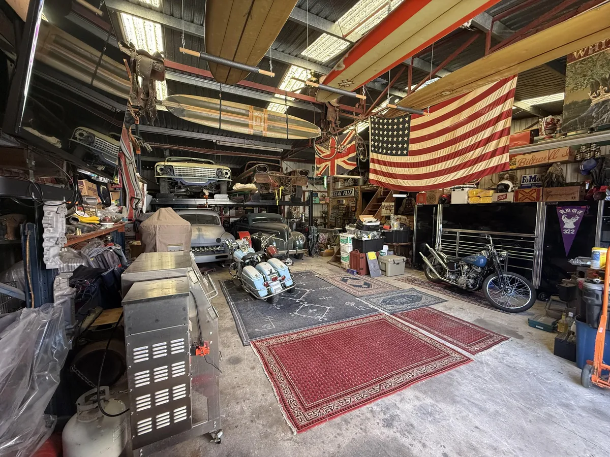 My home garage, “The Alamo”