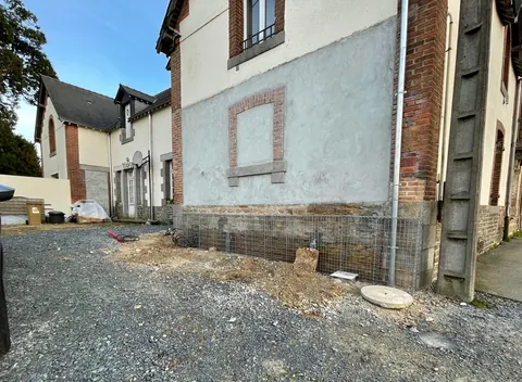 Wanted French doors and a beautiful deck, so I gave myself a task. Results after many, many weekends. 