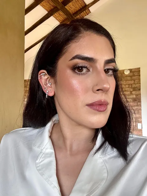 Did my own wedding makeup!