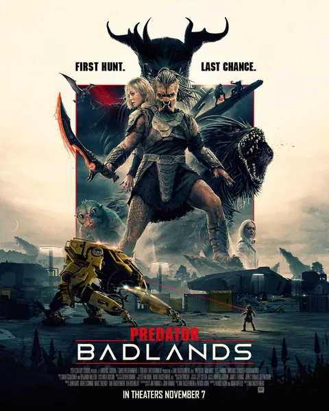 New Poster for 'Predator: Badlands'