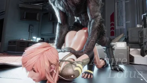 Lightning knotted by werewolf (AzureLotus)