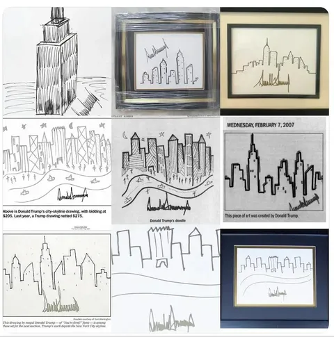 Some more drawings trump definitely write