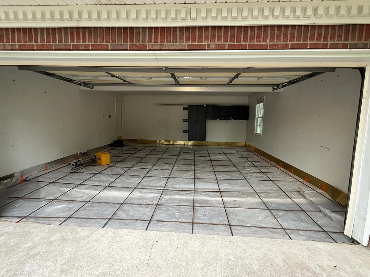 Finally fixed the concrete in our garage