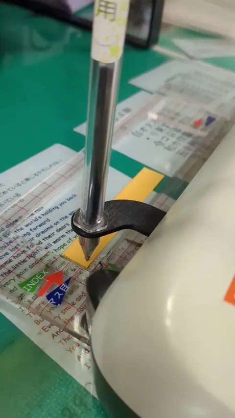 A Word Writer BL-80 writing in Japanese.