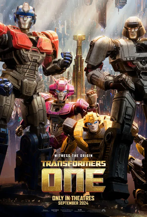 Official Poster for 'Transformers One'