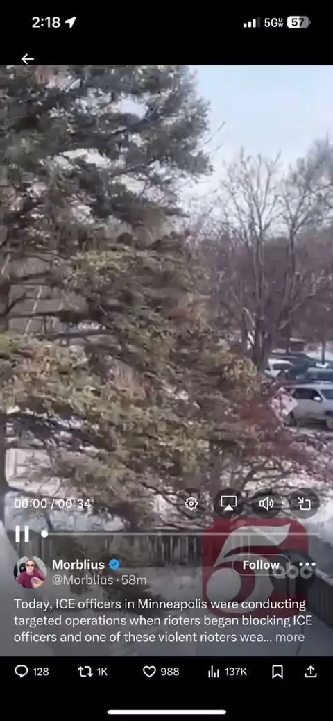 No, the Minnesota woman wasn’t shot for no reason. yes, she did hit an ICE agent with her car