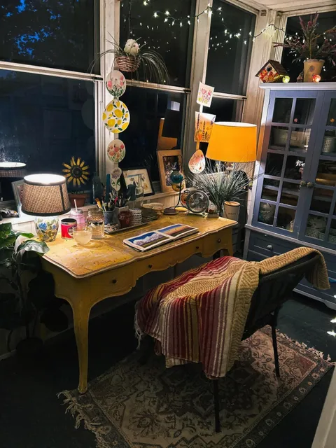 Early mornings in the sunroom before the house is up. 🌅