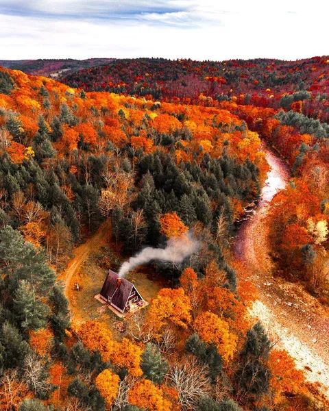 Massachusetts in the fall