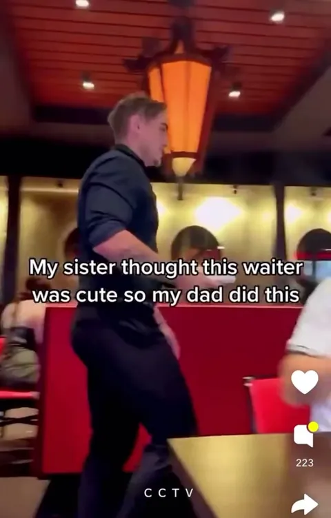 All the way under the table. ALL the way.