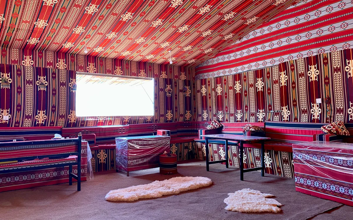 Exploring empty Jordan during a business trip