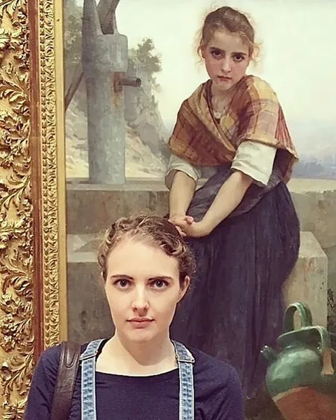 The people from the painting born again.