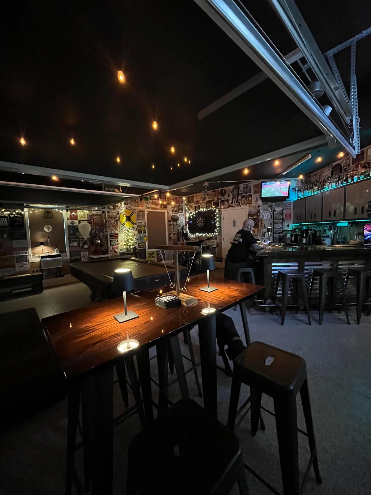 Bar never closes at my house