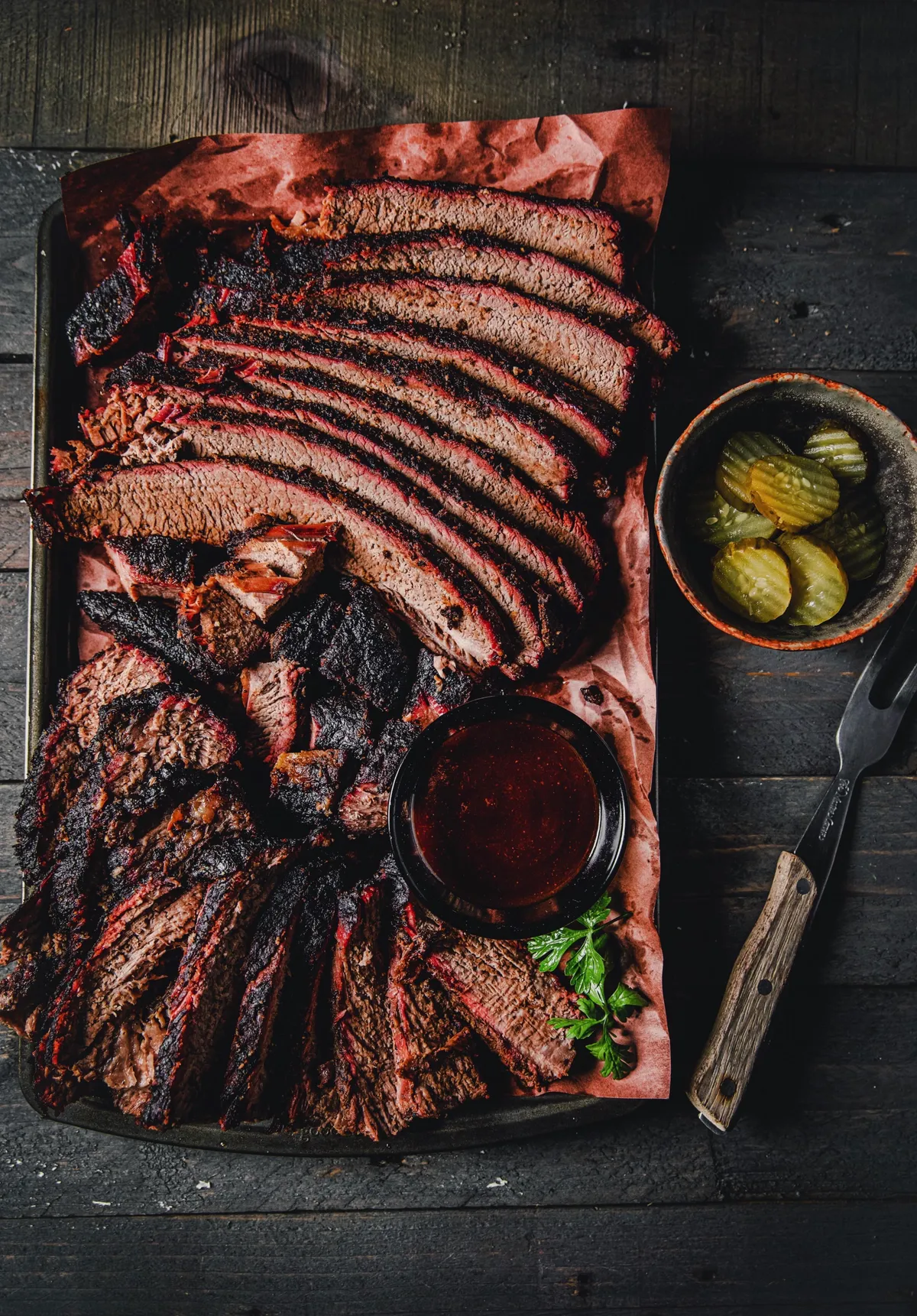 First time smoking a brisket.