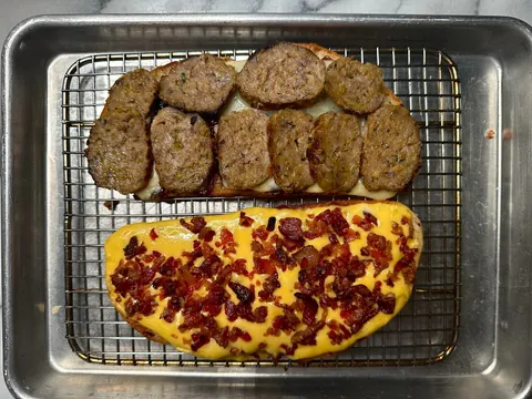 [Homemade] grilled meatball melt