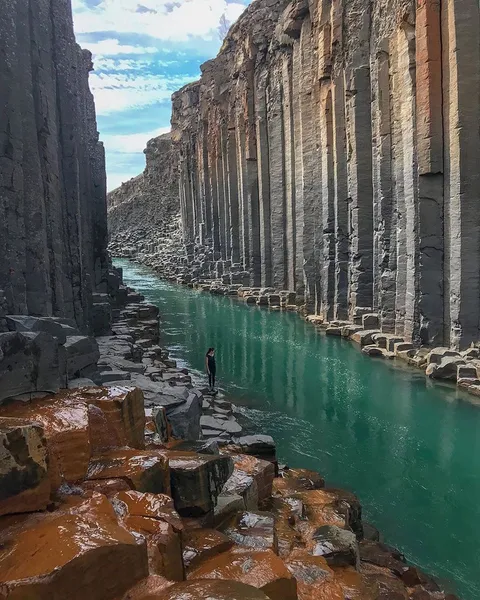 🔥 Basalt Canyon,Iceland