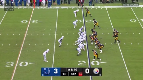 [Highlight] Jaylen Warren with an 80 yard touchdown for the Steelers