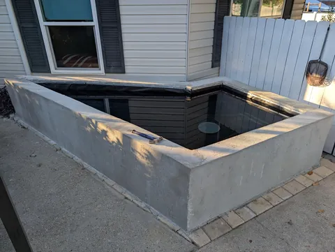 "I should make a bigger place for the Koi..." 