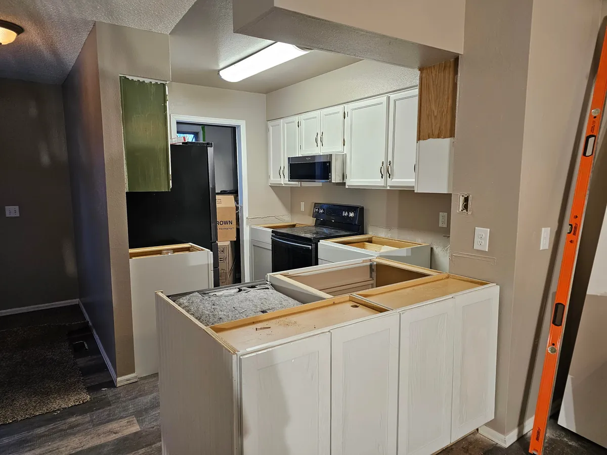 Did a few upgrades to Son's townhome.