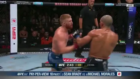 Bo Nickal knocks out Rodolfo Vieira