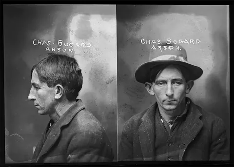 Mugshots Taken Between 1901 &amp; 1908 in Nothern California by Photographer Clara Sheldon Smith
