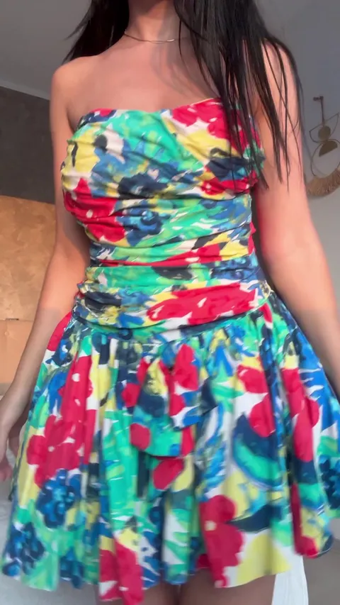 I can drop them without using hands!💕