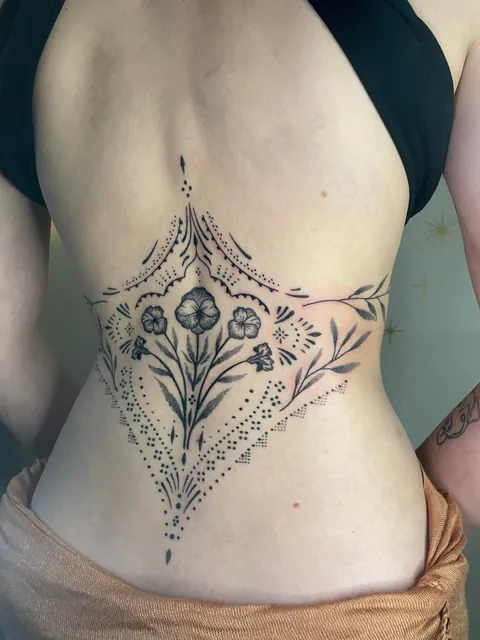 hand poked ornamentals by Rosemary at Twinkle and Thyme in Silver Spring, MD