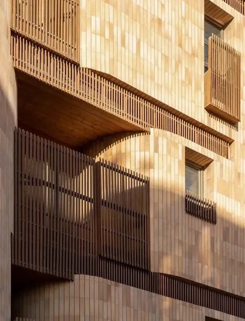 Interesting examples of mid-rise apartments in Iran