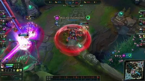 Hopeless Teamfight turns into 1v5 Penta because everybody misstimed their spells on the GA (Gold 2 average in this game)