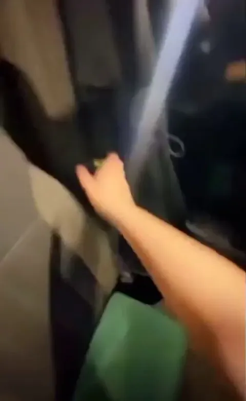 How a truck driver goes to sleep