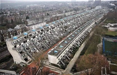 Would you live here? The Alexandra Road Estate, one of London’s most famous Brutalist housing complexes