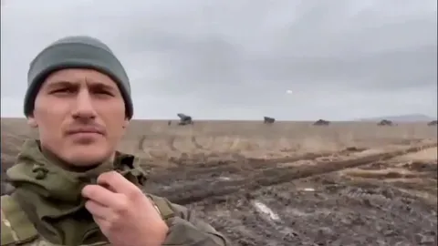 The Russian rocket artillery soldier that went viral has been captured by Ukrainian forces.