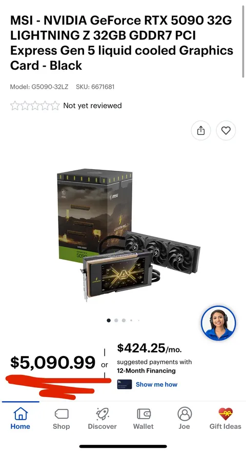 They did it. They did the meme. Ladies and gentlemen, the RTX $5090