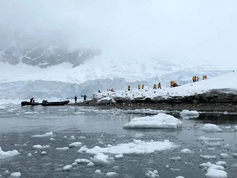 My trip to Antarctica: icebergs, penguins, sleeping on the ice etc.