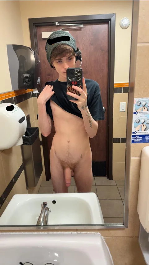 was bored at work last night