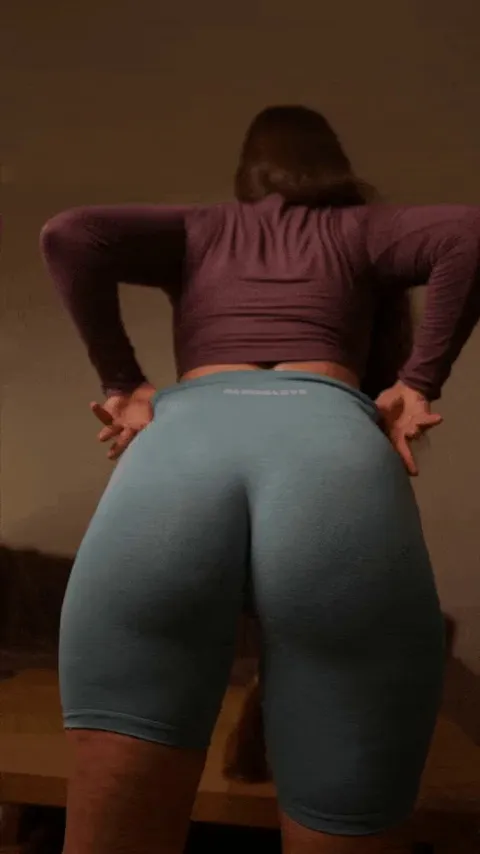 I'm building my booty 😉